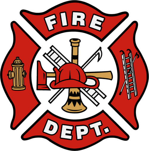 Generic fire department logo.